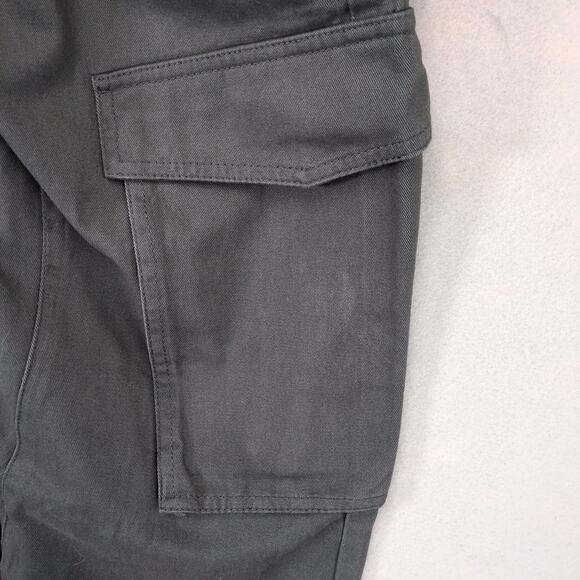 NWT Italymorn Sunrise Men's M Gray Cargo Jogger Pants, Elastic Waist Gorpcore - Picture 6 of 6